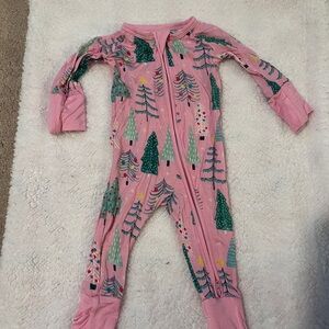 Little Sleepies pink twinkling trees